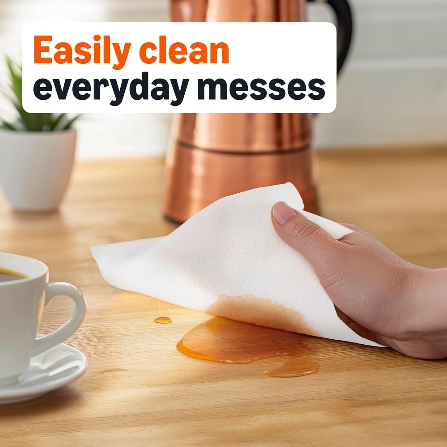 2-Ply Flex-Sheets Paper Towels - 6 Rolls