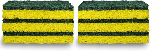 Heavy Duty Scrub Sponges - 2Pc